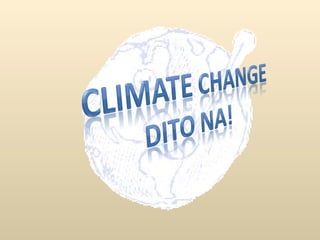 Climate change presentation