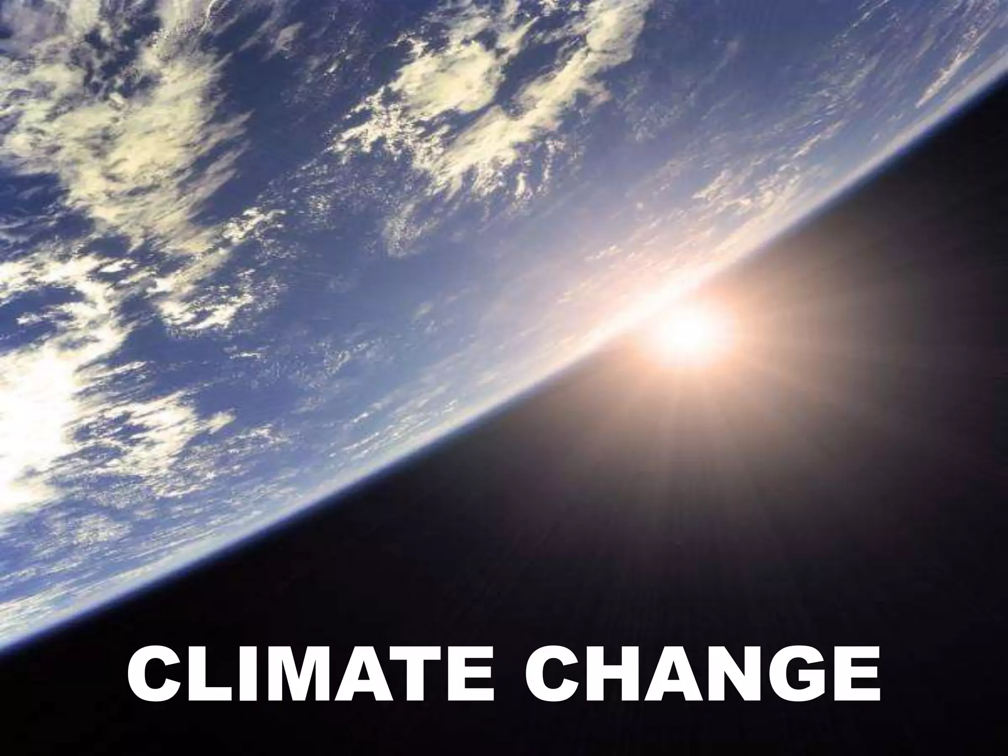 Climate change presentation | PPT