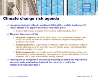 Pra Climate Risk Management Climate change risk managment | PDF