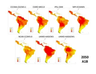 Climate change scenarios_lac_rice