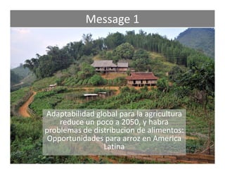 Climate change scenarios_lac_rice