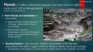 Climate change science, knowledge and impacts on water resources in South Asia