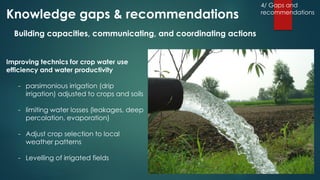 Climate change science, knowledge and impacts on water resources in South Asia