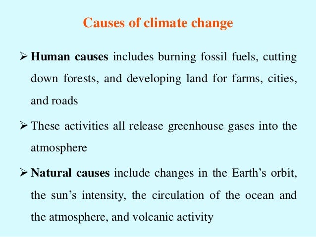 Is Climate Change Human Or Natural Causes Is Climate Change Human Or Natural Causes