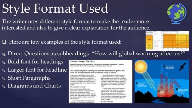 Short essay on global warming