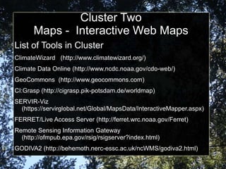 Climate change visualization_tools | PPT