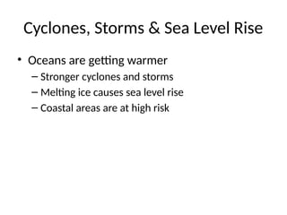 Understanding Climate Change and Its Impact on Extreme Weather Risks | PPTX