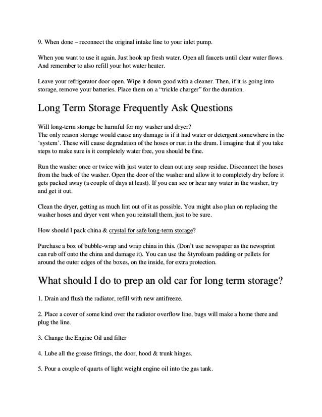 Climate Controlled Frequently Ask Questions