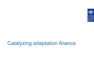 Climate Finance - National Adaptation Plans under the UNFCCC Process ...