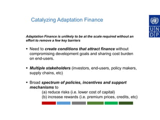 Climate Finance - National Adaptation Plans under the UNFCCC Process ...