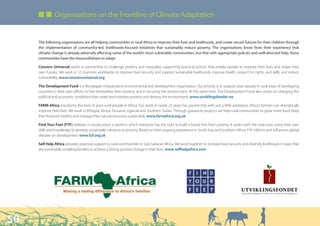 $GDSWLQJ WR FOLPDWH FKDQJH LQ GHYHORSLQJ
  FRXQWULHV 3267127(  /RQGRQ
                                                                                                             evidence for the potential of community–led projects and participatory approaches.




                                                                                                                                                                                                    45
 