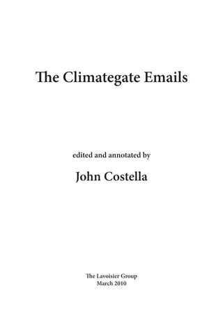 Climategate emails