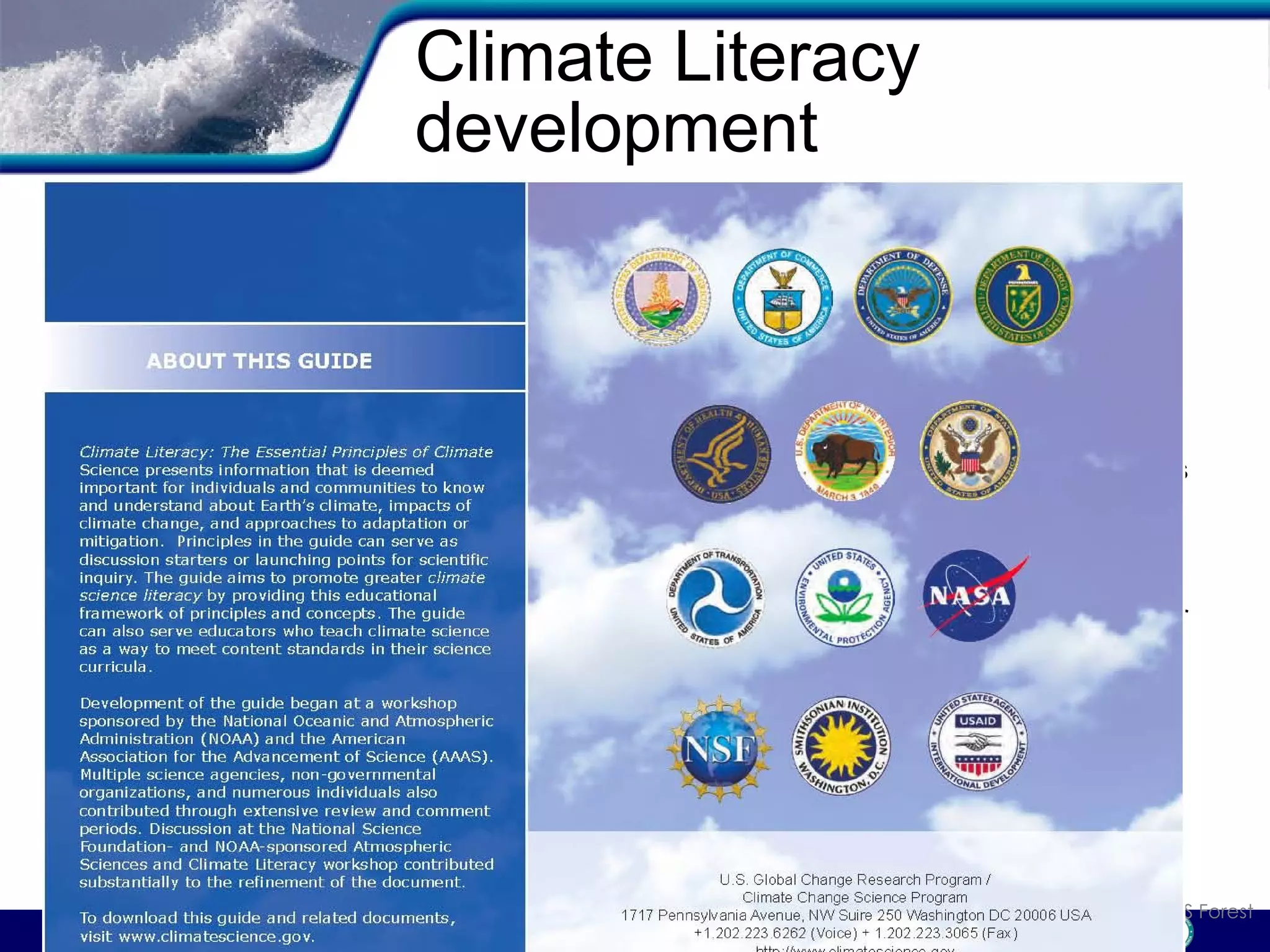 Climate Literacy May 20 2009 V2 2 | PPT