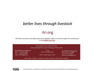 Climate impacts on livestock production in a southern Africa region: Model projections to 2050