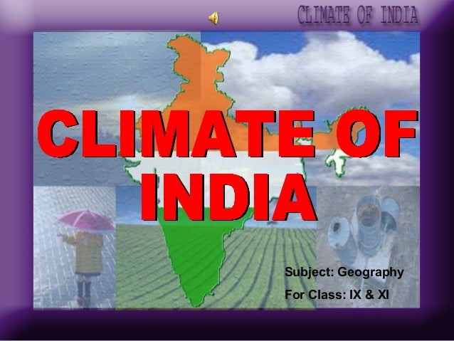 climate of india