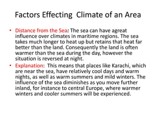 Climate of pakistan | PPT