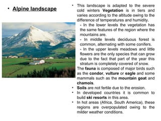 Climates and landscapes on the Earth | PPT