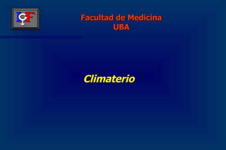 Climaterio Facultad de Medicina UBA 