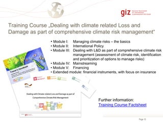 Climate Change Risk Management Program Climate risk management | PDF