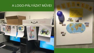 A LOGO-PÁLYÁZAT MŰVEI
 