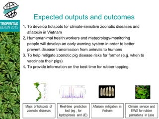 Climate sensitive diseases in the Mekong Region: Can we predict pests by climate factors? 
