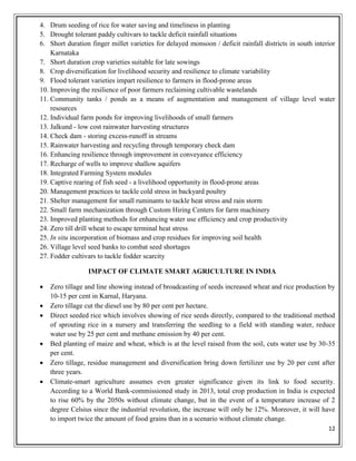 Climate smart agriculture | PDF