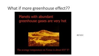 What if more greenhouse effect??
457.22 C
 