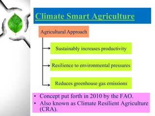 Climate smart agriculture 2 | PDF