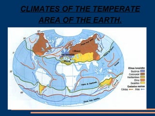 CLIMATES OF THE TEMPERATE 
AREA OF THE EARTH. 
 