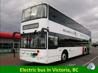 Electric bus in Victoria, BC
 