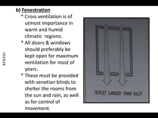 "warm and humid" climate and their designs PPTX