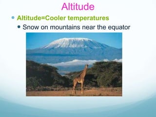 Rocky Mountain Rain Shadow