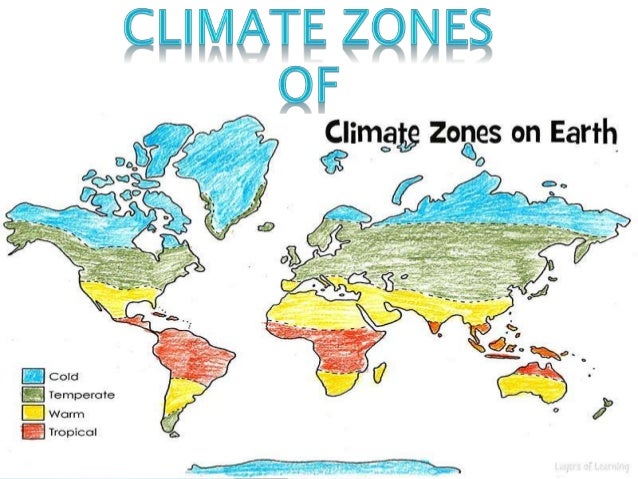 Climate zones