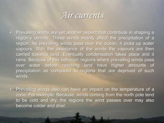 EcoregionsIn the last few decades, it is seen that the concern for the survival of ecosystems has steadily been increasing in the human population. Because of this gradually increasing worry, scientist have developed a new method of classification in which parts of the earth are categorized based on  their ecology. Ecoregions divide the earth based on a regions landforms, soil, plants, animals and the climate. Human factors such as crops and urban centres are also considered. Canada recently developed it’s own system for mapping Ecoregions. In Canada’s system, the major Ecoregions are further divided into smaller Ecoregions.
