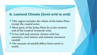 Climate zones of pakistan A Lecture By Mr Allah Dad Khan Former DG ...