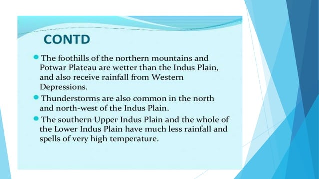 Climate zones of pakistan A Lecture By Mr Allah Dad Khan Former DG ...