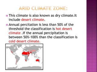 Climate zonnes IN INDIA