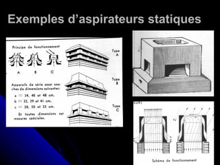 Exemples d’aspirateurs statiquesExemples d’aspirateurs statiques
 