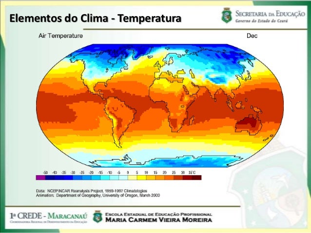 Climatologia fatores e elementos do clima