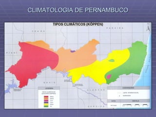 CLIMATOLOGIA DE PERNAMBUCO 