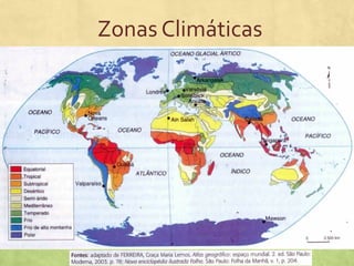 Zonas Climáticas
 