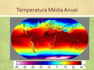 Temperatura Média Anual
 