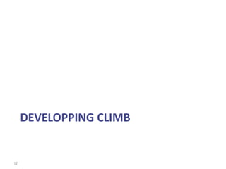 DEVELOPPING CLIMB


12
 
