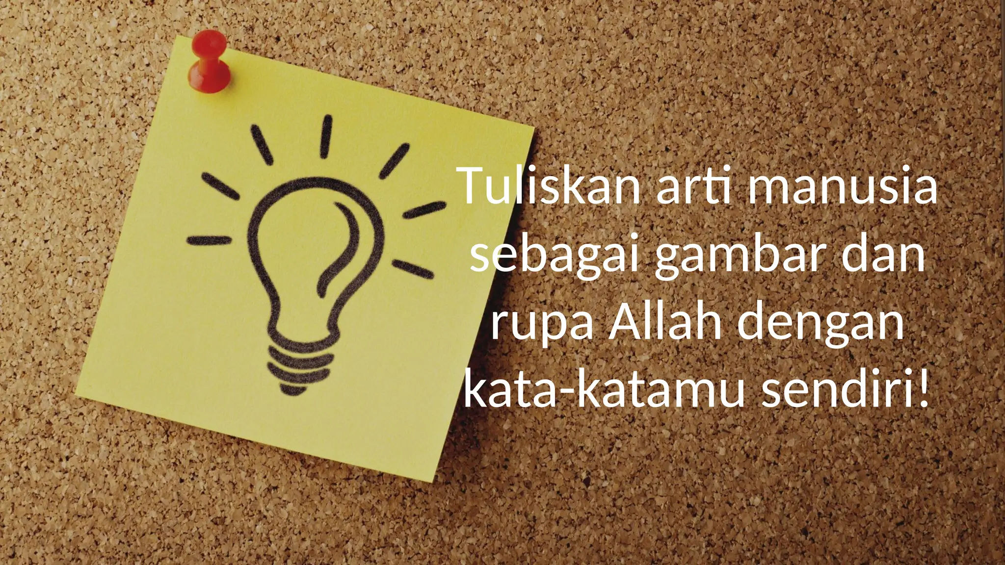 Manusia: Diciptakan Menurut Gambar Allah | PPTX
