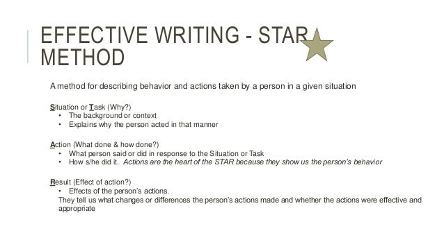 star response method
