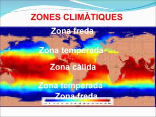 ZONES CLIMÀTIQUES 