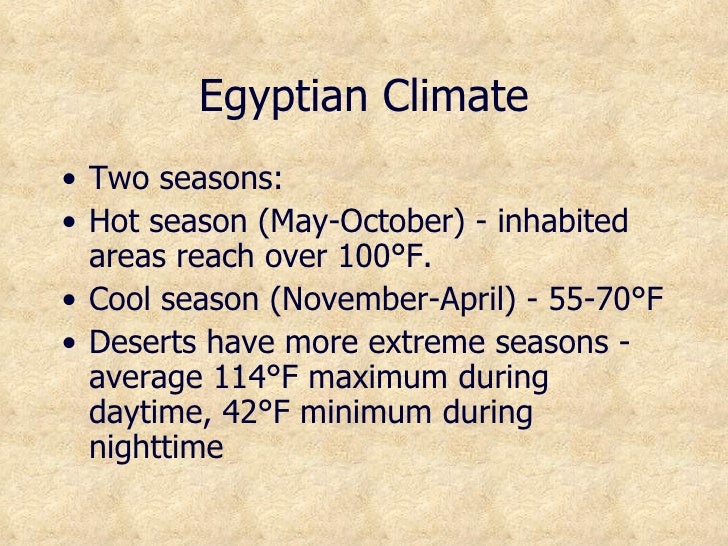 Clim Hist Egypt