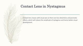 Pediatric Contact lens 
