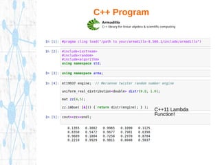 C++ Program
C++11 Lambda
Function!
 