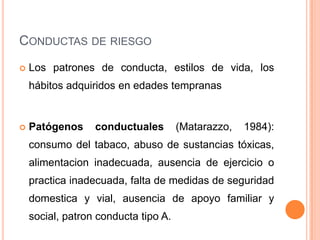 Evitación de ambientes peligrosos